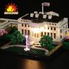 Brick Shine Light Kit for The White House 21054 (Model Set is not Included) (Classic) view 3
