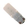 2Pcs Plastic Gear Motor TT DC 6V TT Motor Ratio 1:256 Plastic Speed Reducer Gear Box Motor Single Axis Gearbox White view 3
