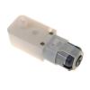 2Pcs Plastic Gear Motor TT DC 6V TT Motor Ratio 1:256 Plastic Speed Reducer Gear Box Motor Single Axis Gearbox White view 4