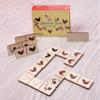 Boxer Gifts Match The Cocks Novelty Dominos Game Set | Funny Rude Secret Santa Gift for Her Wooden Pieces view 4
