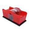 Manual Cards Shuffler, 1-2 Deck of Card Holder, Easy Hand Cranked System, Card Shuffling Machine for Poker, Casino Card Shuffler for Home, Travel, Business, Card Games, 9.1 x 4.3 x 4.3in(red) view 1