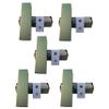 Guardhouse 2 x 2 Paper Staple Coin Holders for U.S. and Canada Dimes and Coins up to 18mm 500 Count with Single Row Boxes in Dime Green view 1