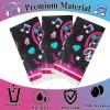 3 Pieces Music Party Tablecloth Happy Birthday Table Cover Decoration Music Note Social Media Themed Party Supplies Favor Disposable Plastic Tablecloth view 3