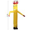 10FT/3M Inflatable Puppet Sky Air Wind Tube Puppet Sky Wavy Dancer Without Blower(Yellow) view 2
