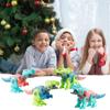 BEIGUO 4 Pack Jumbo Dinosaur Eggs with Take Apart Dinosaur Toys Building Toys for Kids Boys Girls Easter Basket Stuffers Gifts view 4