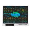 22" Kids & Adult Color LCD Drawing & Writing Board - Premium Gift Idea, Large Canvas, Adjustable Stand, Bright Display, Includes Ruler for Creative Art, Math, and Note-Taking view 1