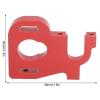 RC Motor Mount, Adjustable Motor Mount Seat Holder Aluminum Alloy RC Car Spare Part for 1/14 144001 RC Car(Red R) view 2