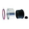 1.9 Beadlock Wheels Rims, for 1/10 RC Crawler Car Traxxas TRX4 D90 Axial SCX10 SCX10 II 90046 SCX10 III AXI03007,Aluminum Alloy (Black) view 3
