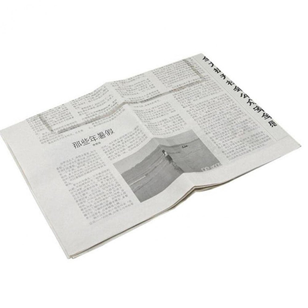 Froiny Drink Water Newspaper Close Up Newspapers Hidden Water Magic Tricks Props Funny Novelty Halloween Party Classic Gag Toys
