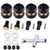 4pcs Hobbyfire 7mm Wheel Hex Hub Extended Wheel Hubs Adapter for Axial SCX24 Gladiator C10 Bronco Deadbolt JLU AXI90081 AXI00001 AXI00002 AXI00005 AXI00006 1/24 RC Crawler Car Upgrades view 1