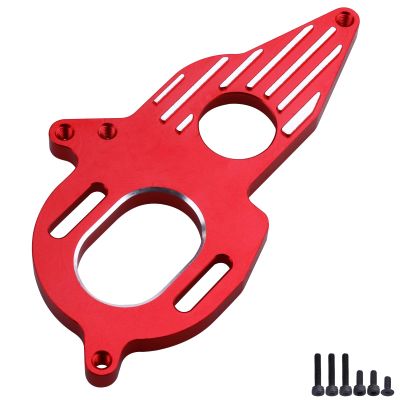 Aluminum Motor Mount for Arrma Granite Mega Typhon / Big Rock / Senton 3S Outcast / Kraton 4S Models RC Car Monster Truck Buggy Replacement (Red)