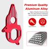 Aluminum Motor Mount for Arrma Granite Mega Typhon / Big Rock / Senton 3S Outcast / Kraton 4S Models RC Car Monster Truck Buggy Replacement (Red) view 2