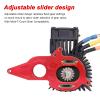 Aluminum Motor Mount for Arrma Granite Mega Typhon / Big Rock / Senton 3S Outcast / Kraton 4S Models RC Car Monster Truck Buggy Replacement (Red) view 4