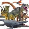 Lavesom 6PCS Jumbo Dinosaur Toy Set, Realistic Dinosaurs Toys for Kids - Large Dino Playset for Boys and Girls 3 4 5 6 7 Year Old Children Birthday Dinosaur Lovers view 1