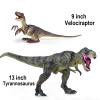 Lavesom 6PCS Jumbo Dinosaur Toy Set, Realistic Dinosaurs Toys for Kids - Large Dino Playset for Boys and Girls 3 4 5 6 7 Year Old Children Birthday Dinosaur Lovers view 3