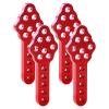 Aluminum Shock Mount Lift Kit Set for 1/10 Axial SCX10 SCX10 II 90046 D90 D110 RC Crawler Car Upgrades Replacement (Red) view 1