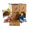 Make-A-Fort Explorer Kit - Build Really Big Forts for Kids - Endless Play for Ages 4 and Up - Build Incredible Forts, Mazes, Tunnels, and More - Durable, Reusable, and Made in USA view 1