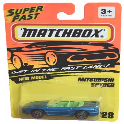 Matchbox Mitsubishi Spyder, [Teal] Super Fast #28
