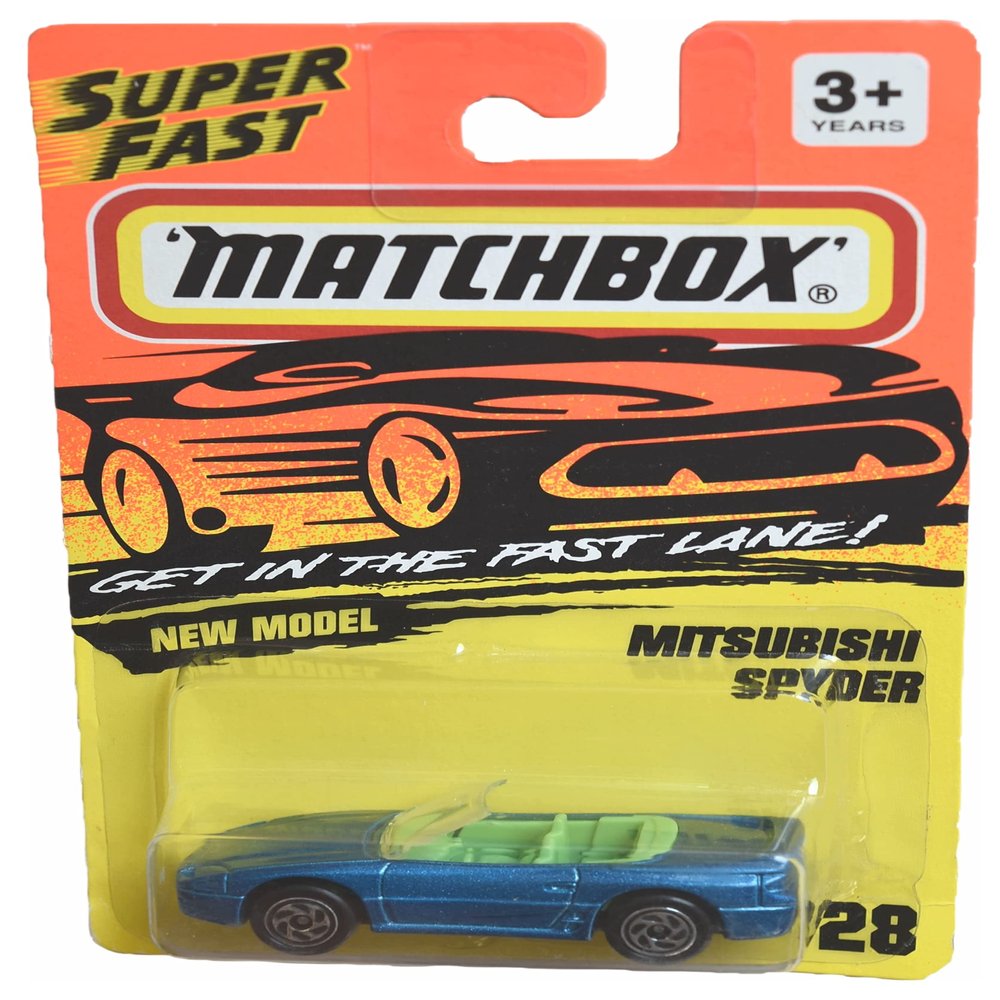 Matchbox Mitsubishi Spyder, [Teal] Super Fast #28