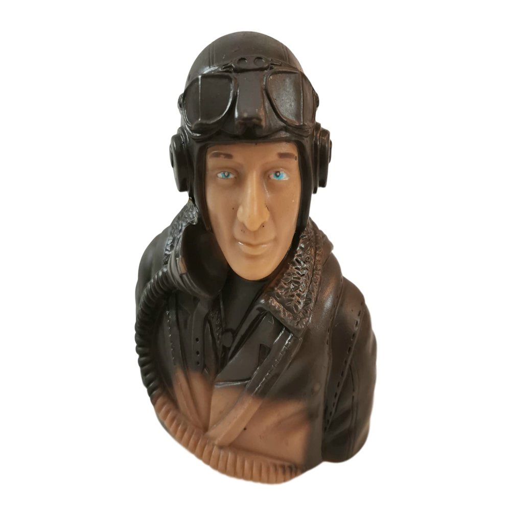 1/5 Pilot Figures WWII Hand Painted for RC Airplanes Model Plane Aircraft Warbird Sport Jet Car Boat Drone Toy Driver (FL-P-0222C)