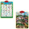 Just Smarty Interactive Alphabet and Numbers Plus Dinosaur Learning Posters view 1