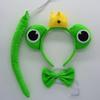 Big Eye Frog Costume Set Animal Headband Tail and Bow Tie Fancy Dress Cosplay Props Accessories for Kids Halloween Party (Small,4) view 3