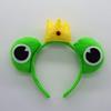 Big Eye Frog Costume Set Animal Headband Tail and Bow Tie Fancy Dress Cosplay Props Accessories for Kids Halloween Party (Small,4) view 4