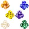 24 Pieces 12 Sided Game Dice Polyhedral Dice Set for DND RPG MTG and Other Table Games  Mixed Color  view 3
