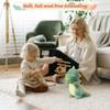 Adorlynetty Dinosaur Stuffed Animal,12 Cute Stuffed Dinosaur Plush Soft Dino Plushie Toys for Boys Girls Baby Kids (Green) view 3