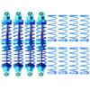 RC Shock Absorber, Metal Shock Absorber Oil Damper Set with Springs for 1/10 RC Crawler Car Axial SCX10 TRX4 D90(90mm) view 1