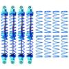 RC Shock Absorber, Metal Shock Absorber Oil Damper Set with Springs for 1/10 RC Crawler Car Axial SCX10 TRX4 D90(110mm) view 1