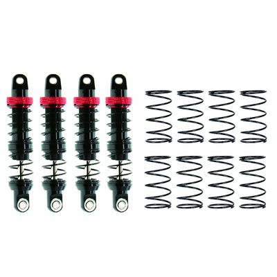 RC Shock Absorber, Metal Shock Absorber Oil Damper Set with Springs for 1/10 RC Crawler Car Axial SCX10 TRX4 D90(70mm)