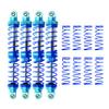 RC Shock Absorber, Metal Shock Absorber Oil Damper Set with Springs for 1/10 RC Crawler Car Axial SCX10 TRX4 D90(100mm) view 1