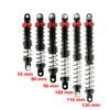 RC Shock Absorber, Metal Shock Absorber Oil Damper Set with Springs for 1/10 RC Crawler Car Axial SCX10 TRX4 D90(80mm) view 3