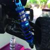 RC Shock Absorber, Metal Shock Absorber Oil Damper Set with Springs for 1/10 RC Crawler Car Axial SCX10 TRX4 D90(120mm) view 4