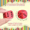 36 Pieces Foam Dice Colorful Cubes Block of Dice with Number Dots for Boy Girl Over 3+, Building, Educational Toys, Math Teaching, Pastime, Party Favors and Classroom Supplies view 3