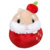 AngelGift Cuddly Hamster Soft Stuffed Animals Cushion Toy Doll, 4" /10cm Mouse Plushie Toys Best Birthday Gifts for The Children Kids Baby Toys (Apple) view 1
