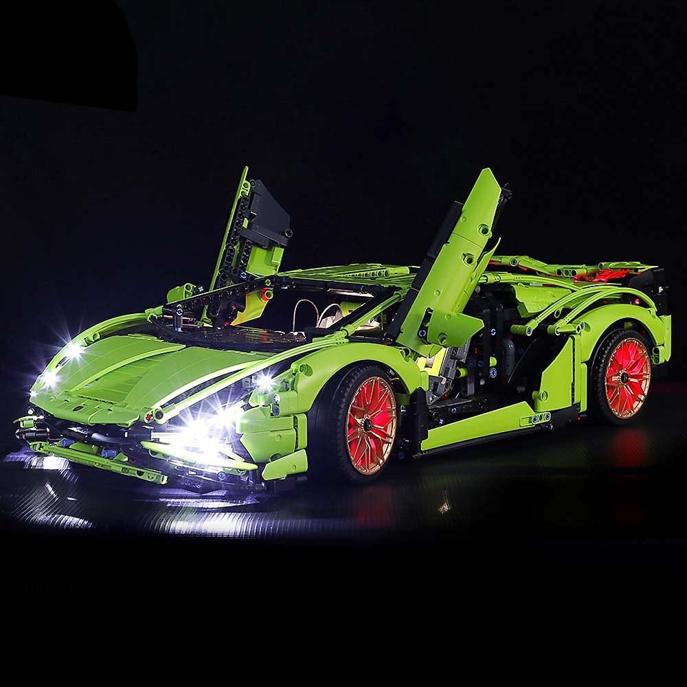 Brick Shine Light Kit for Lamborghini Sin FKP 37 42115 (Model Set is not Included) (Classic)
