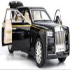 BDTCTK 1/32 Rolls-Royce Phantom Model Car,Zinc Alloy Pull Back Toy car with Sound and Light for Kids Boy Girl Gift (Black) view 1