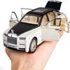 BDTCTK 1/32 Rolls-Royce Phantom Model Car,Zinc Alloy Pull Back Toy car with Sound and Light for Kids Boy Girl Gift (Black) view 2