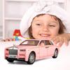 BDTCTK 1/32 Rolls-Royce Phantom Model Car,Zinc Alloy Pull Back Toy car with Sound and Light for Kids Boy Girl Gift (Black) view 3