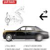 BDTCTK 1/32 Rolls-Royce Phantom Model Car,Zinc Alloy Pull Back Toy car with Sound and Light for Kids Boy Girl Gift (Black) view 4