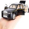 BDTCTK 1/32 Rolls-Royce Phantom Model Car,Zinc Alloy Pull Back Toy car with Sound and Light for Kids Boy Girl Gift(White) view 2