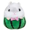 AngelGift Cuddly Hamster Soft Stuffed Animals Cushion Toy Doll, 4" /10cm Mouse Plushie Toys Best Birthday Gifts for The Children Kids Baby Toys (Watermelon) view 1