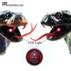 Gawertoy Remote Control Snake Toy for Kids, 17" Rechargeable Realistic RC Snake Naja Cobra Toy with Retractable Tongue and Swinging Tail, Ideal Children Birthday Halloween (Black) view 2