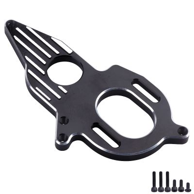 FriHobby Aluminum Adjustable Motor Mount for Arrma Granite Mega Typhon/Big Rock/Senton 3S Outcast/Kraton 4S RC Models Car Monster Truck Buggy Replacement (Black)