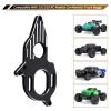 FriHobby Aluminum Adjustable Motor Mount for Arrma Granite Mega Typhon/Big Rock/Senton 3S Outcast/Kraton 4S RC Models Car Monster Truck Buggy Replacement (Black) view 2