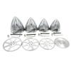 FLFRC Metal Propeller Spinner Dia 70mm-127mm CNC Plane Spinner for DLE Gasoline Engine DLE20 DLE30 DLE55 DLE111 DLE222 RC Airplane (3.25"(83MM)) view 1