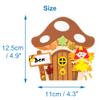Baker Ross FE654 Autumn Fairy Door Decoration - Set of 4 Fairy Decorations for Children, Autumn Crafts view 4