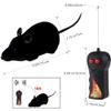 Gawertoy Remote Control Rat Toy, Wireless Remote Control Mouse Toy Fake RC Rat Toy Giant Realistic Rat Model Prank Joke Tricky Toy for Halloween Christmas Birthday Gift Cat Dog Toy Black view 4